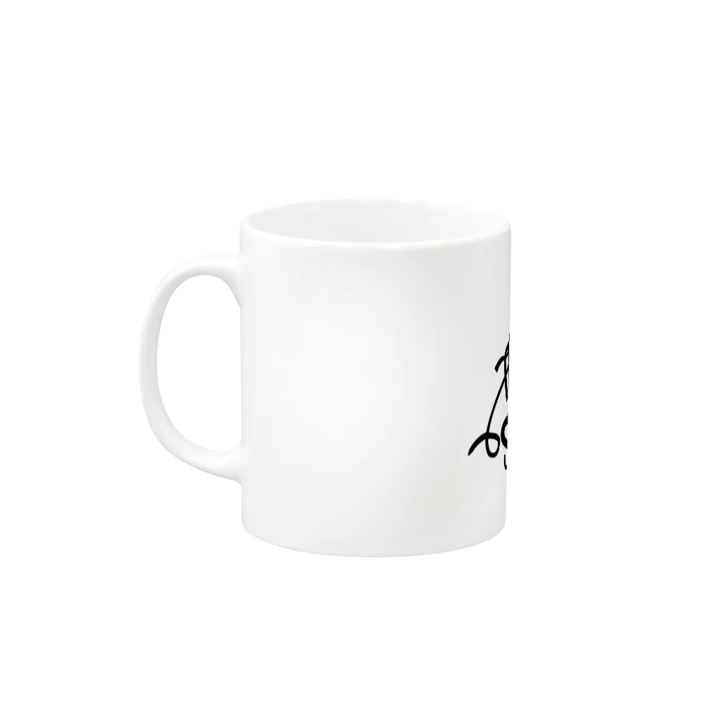 TRITONSTRINGSのTRITONSTRINGS Mug :left side of the handle