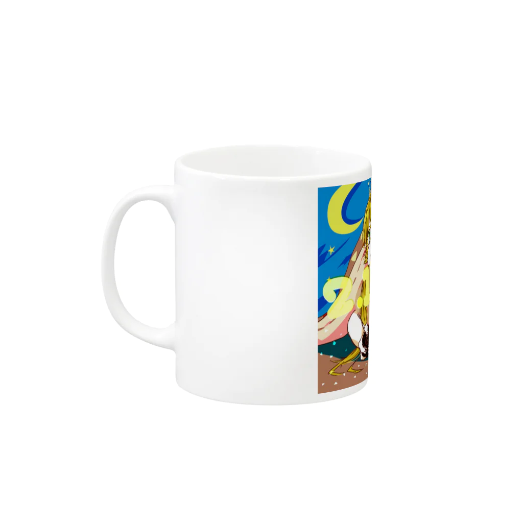 つくしにょきにょきのニート NEET Mug :left side of the handle