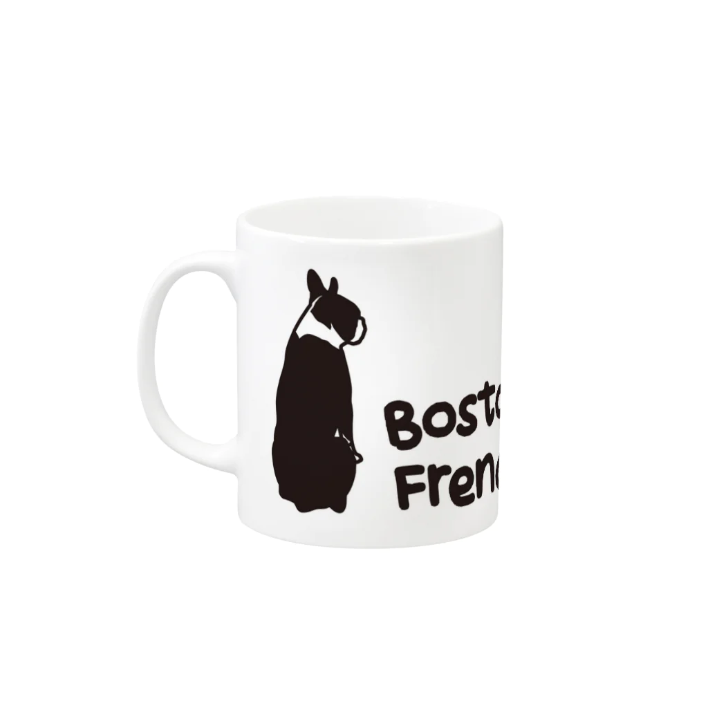 かおりのBOSBULL その１ Mug :left side of the handle