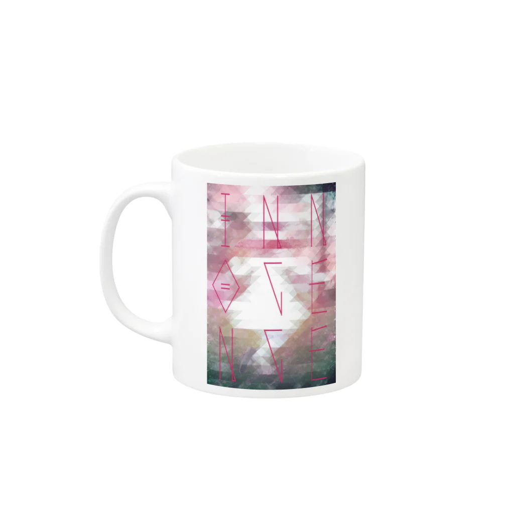 Mav3rickのINNOCENCE Mug :left side of the handle