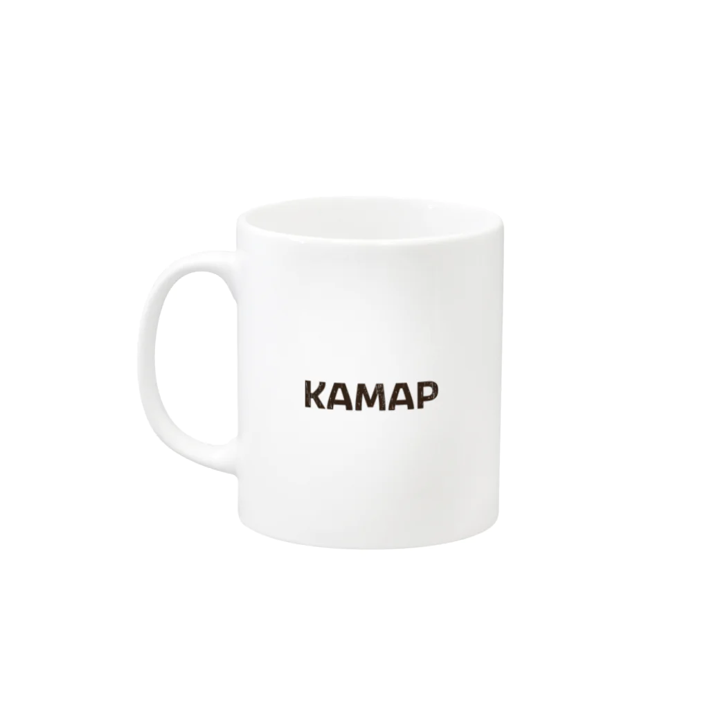 KAMAP ＆ Ricaの【KAMAP】枝豆もぐもぐハムスター マグカップの取っ手の左面
