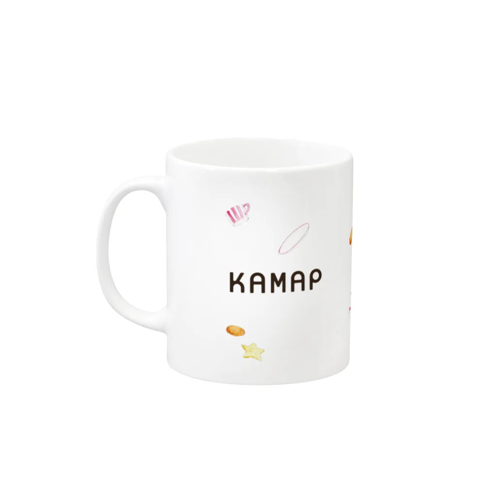 KAMAP ＆ Ricaの【KAMAP】クッキータイム Mug :left side of the handle