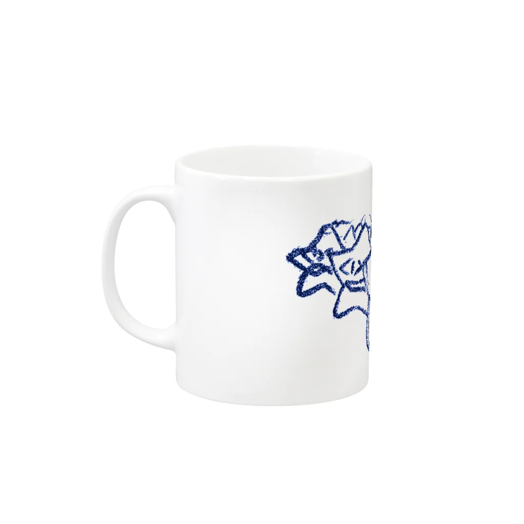 Reo@崖っぷちのキモいヒトデ Mug :left side of the handle