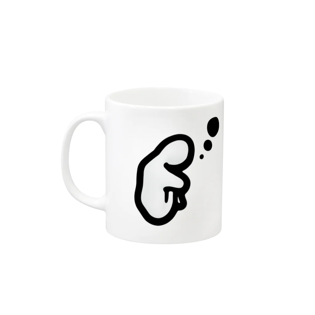 ksymのUTU Mug :left side of the handle