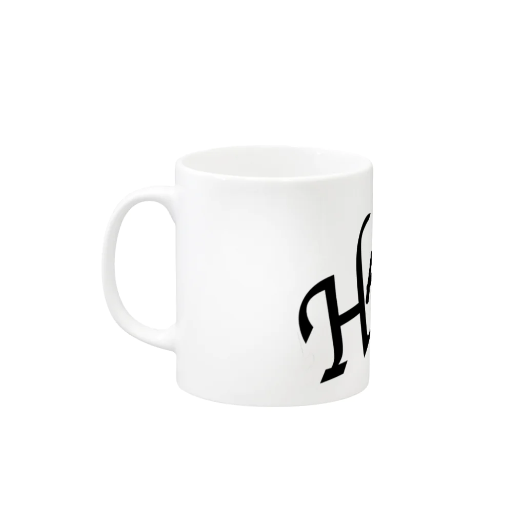 HAKO-BUNE 2ndのハコマグ Mug :left side of the handle