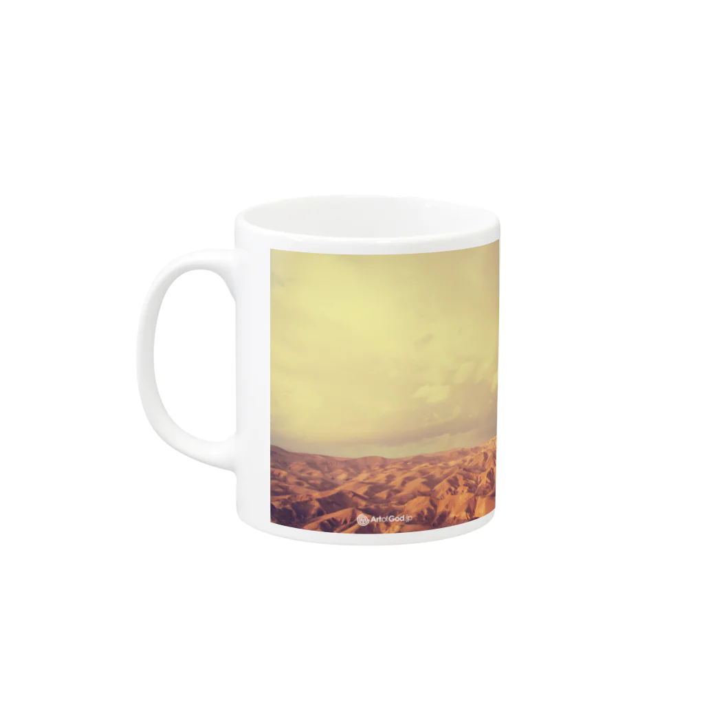 一羽のすずめのThy Kingdom Come Mug :left side of the handle