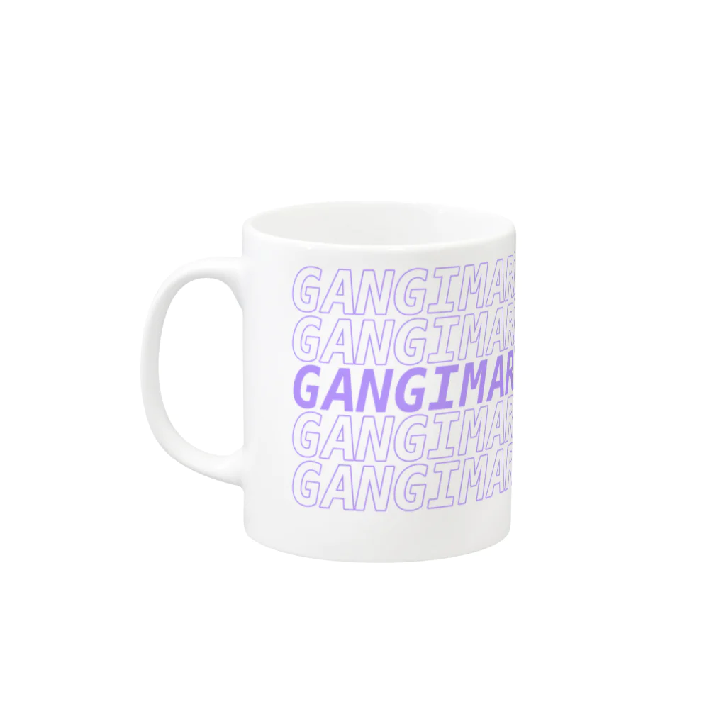 地獄重工のGANGIMARI DJUNGARIAN Mug :left side of the handle