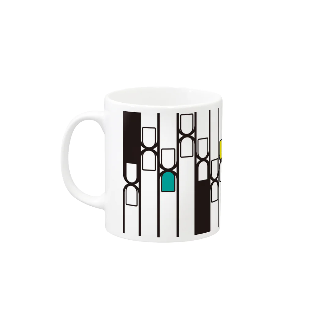 nakamurahirokiのFINGERS Mug :left side of the handle