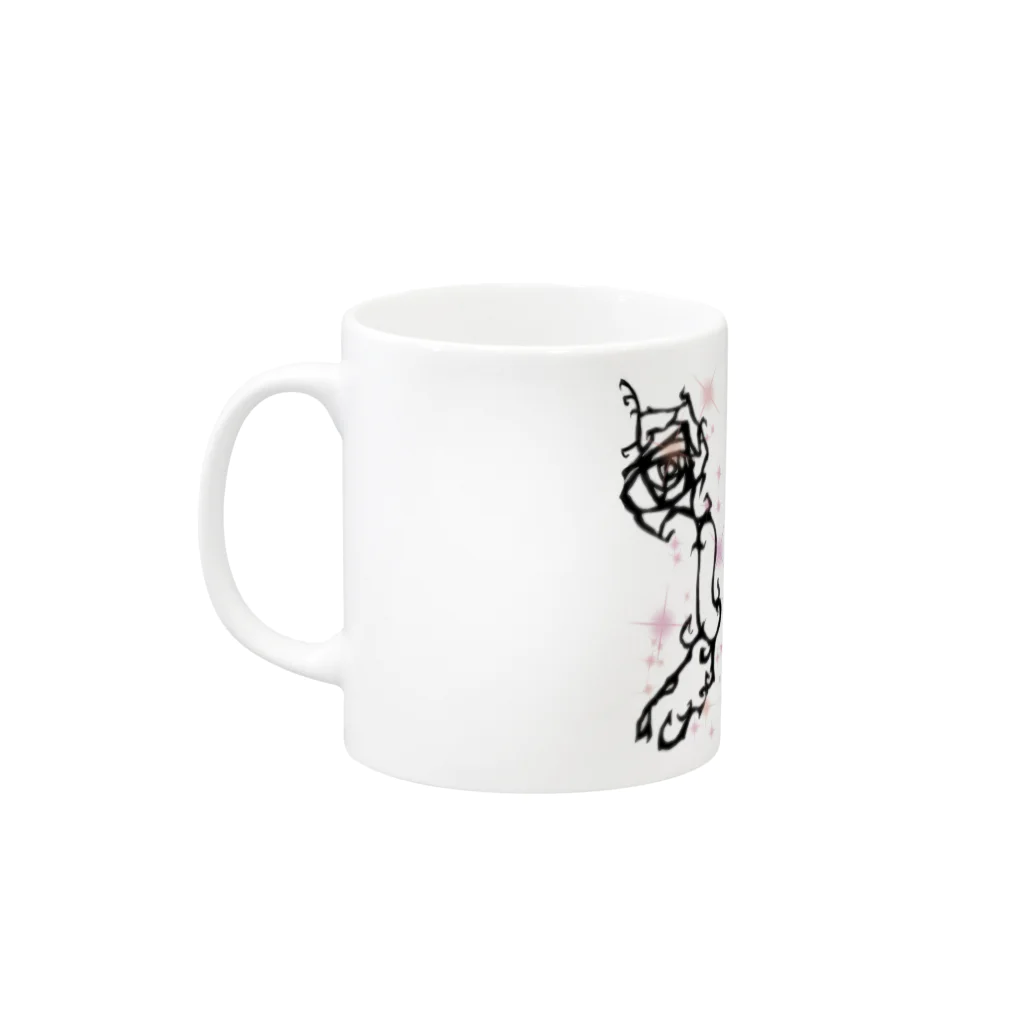 Artemis -翼-の薔薇の少女 Mug :left side of the handle