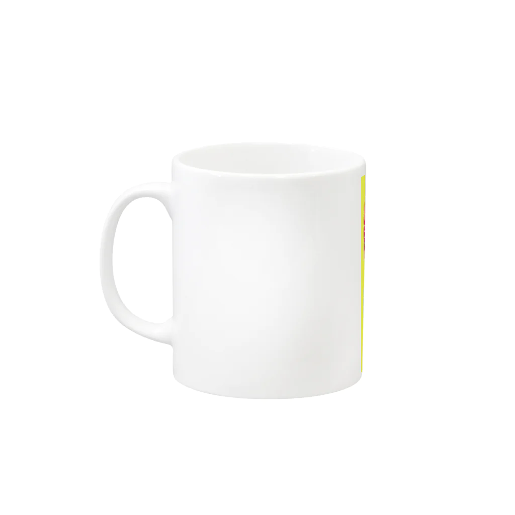 カエルがモチーフの世界にひとつだけのオリジナルデザイングッズのカエルシリーズ Mug :left side of the handle