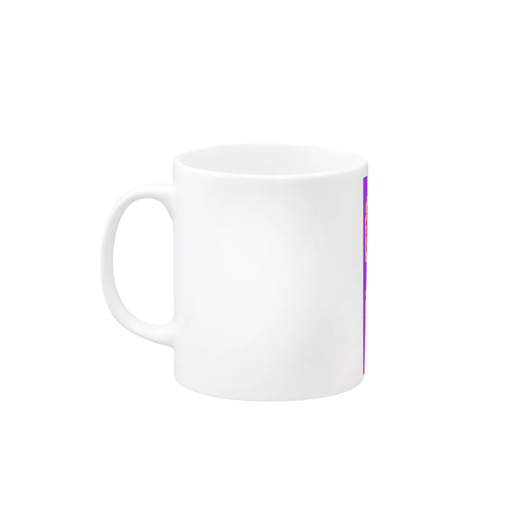 カエルがモチーフの世界にひとつだけのオリジナルデザイングッズのカエルちゃんシリーズ Mug :left side of the handle