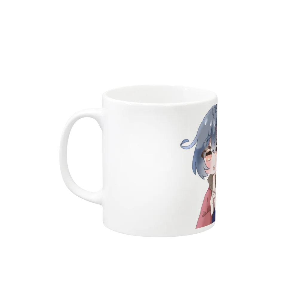 忍のがんばれ忍ちゃん Mug :left side of the handle