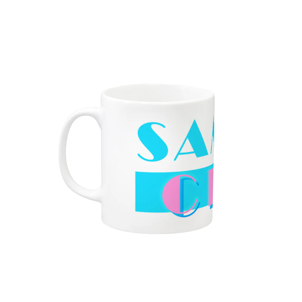 your mvのSAMBA CITY Mug :left side of the handle