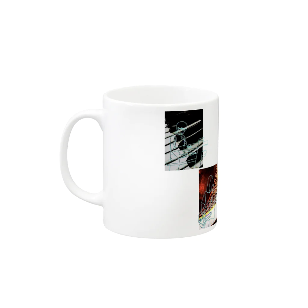 みの10代目シゲファブリック Mug :left side of the handle