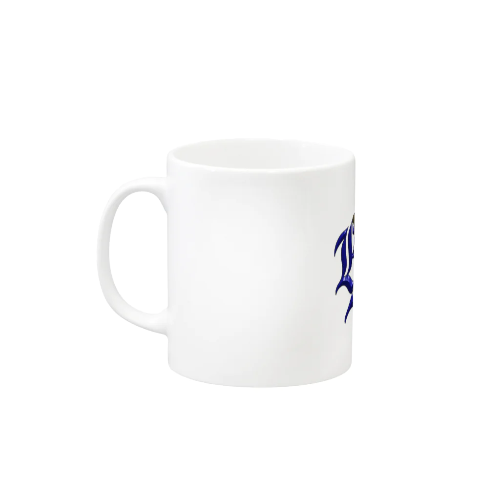 RMk→D (アールエムケード)の3D ロゴ Mug :left side of the handle