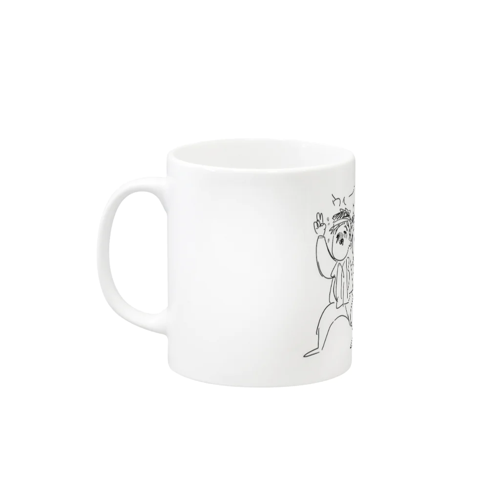 みのMOB Mug :left side of the handle