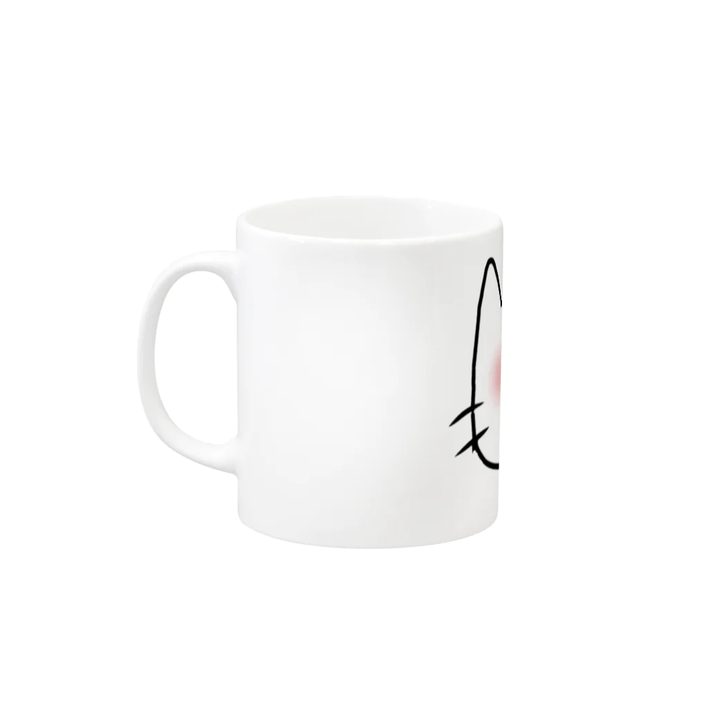 shirayuki15のてきとうねこ Mug :left side of the handle