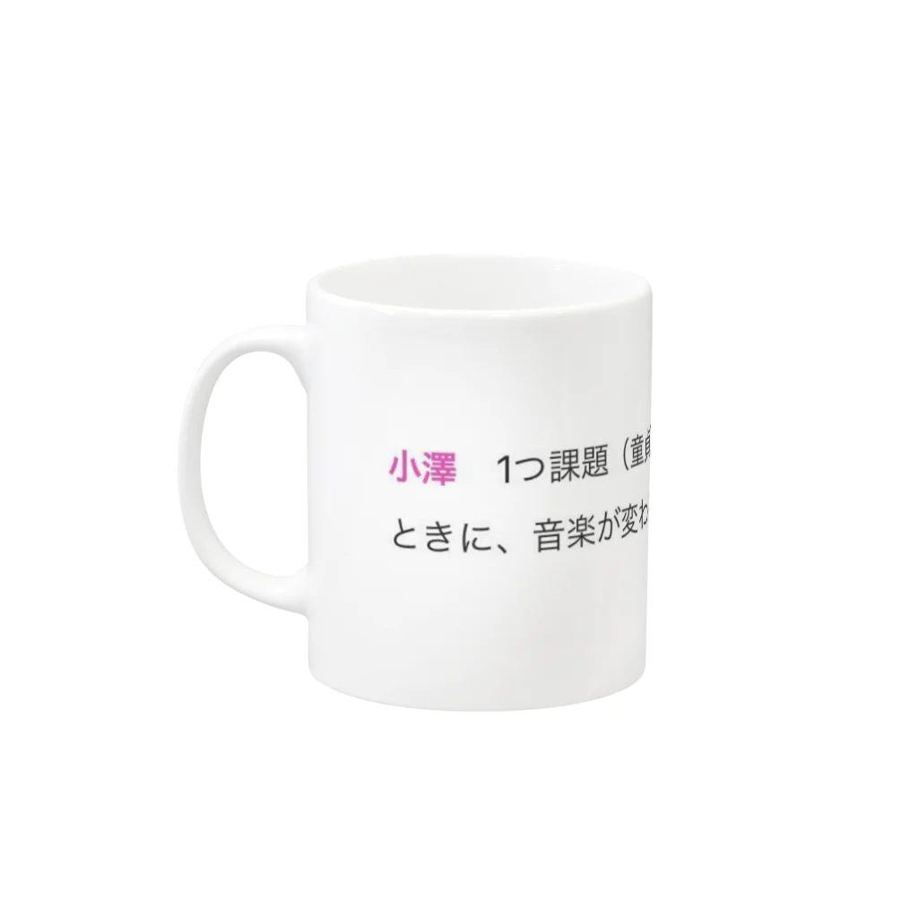 SHOP ぬの課題( ) マグカップの取っ手の左面