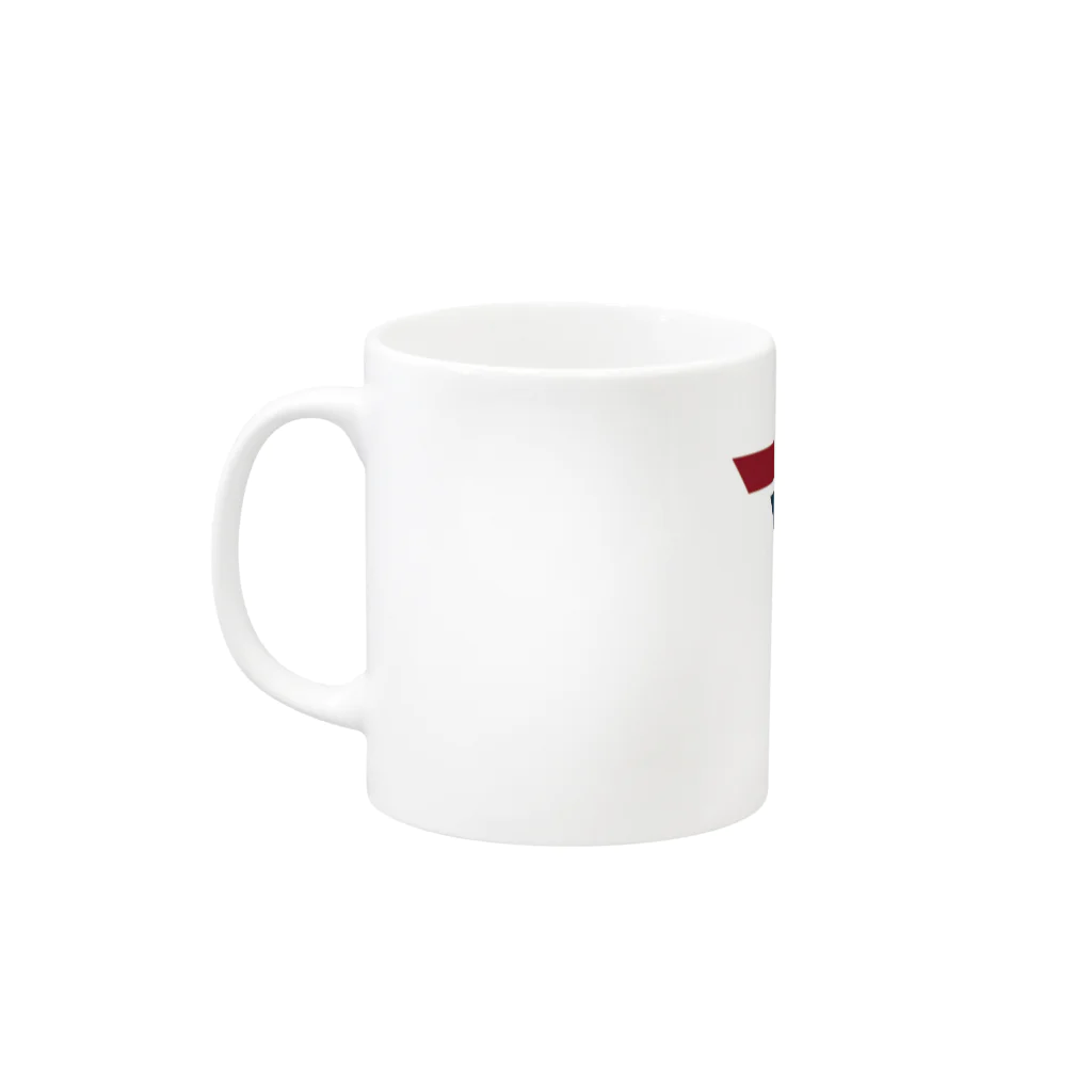 FitGainJinグッズショップのファイト Mug :left side of the handle