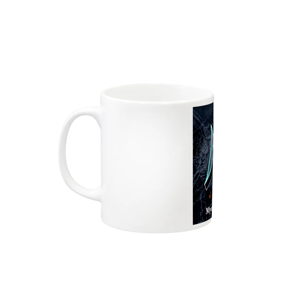 MyonMyonGamingのMMG Mug :left side of the handle