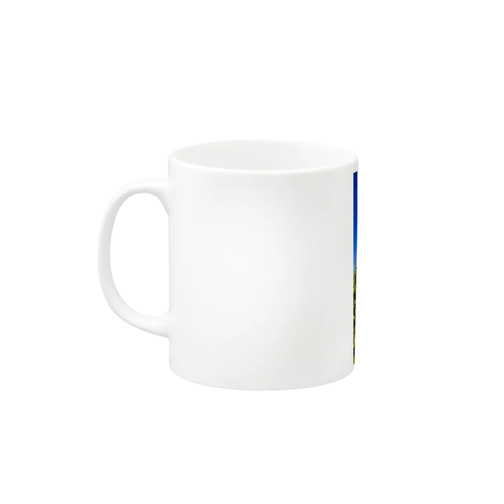 波吉商店のアダンの木 Mug :left side of the handle