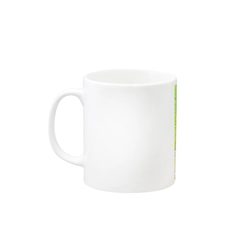 アロハスタイルハワイのラナイ・シティ Cafe 565 Mug :left side of the handle