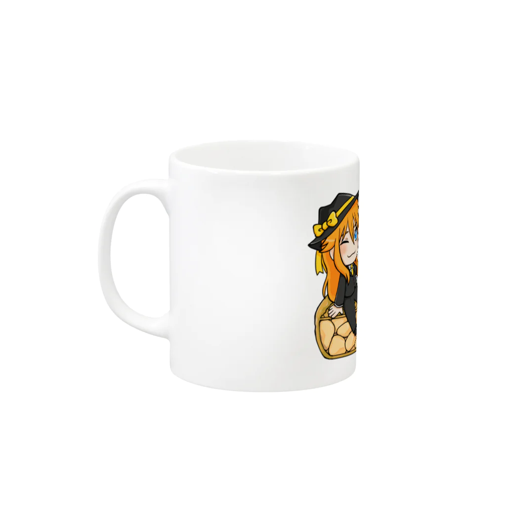 八十三ファミのバーチャルギャングショップのVIRTUALGANG BIRTHDAY GOODS Mug :left side of the handle