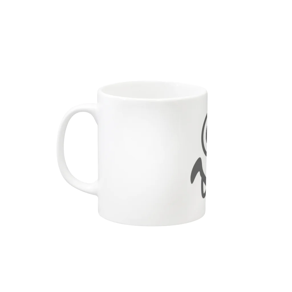 SHoUのキャラクターマグカップ Mug :left side of the handle