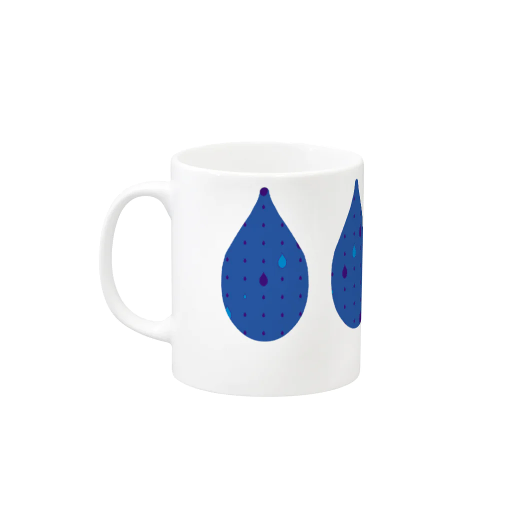 frmeowのTear Drop[Blue-Ragdoll] Mug :left side of the handle