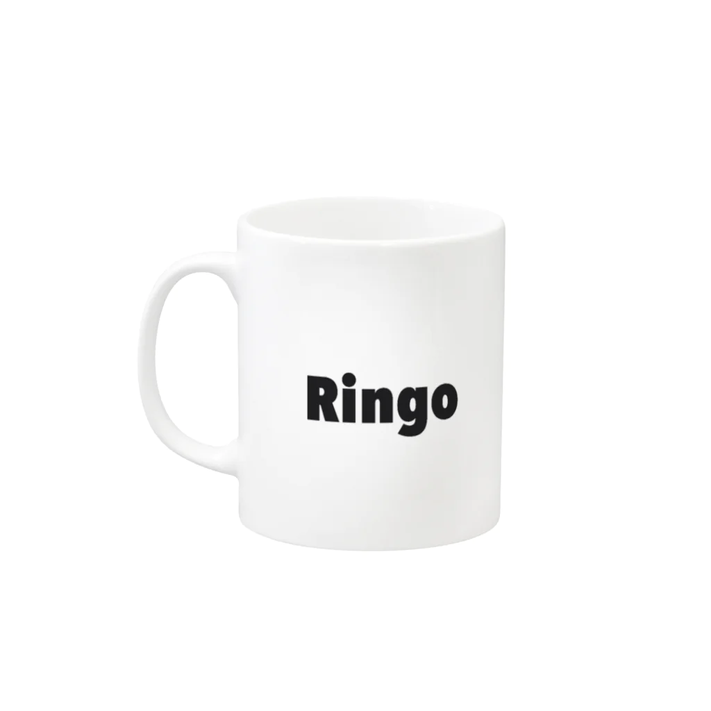 RINGOのRingo りんご　林檎 マグカップの取っ手の左面