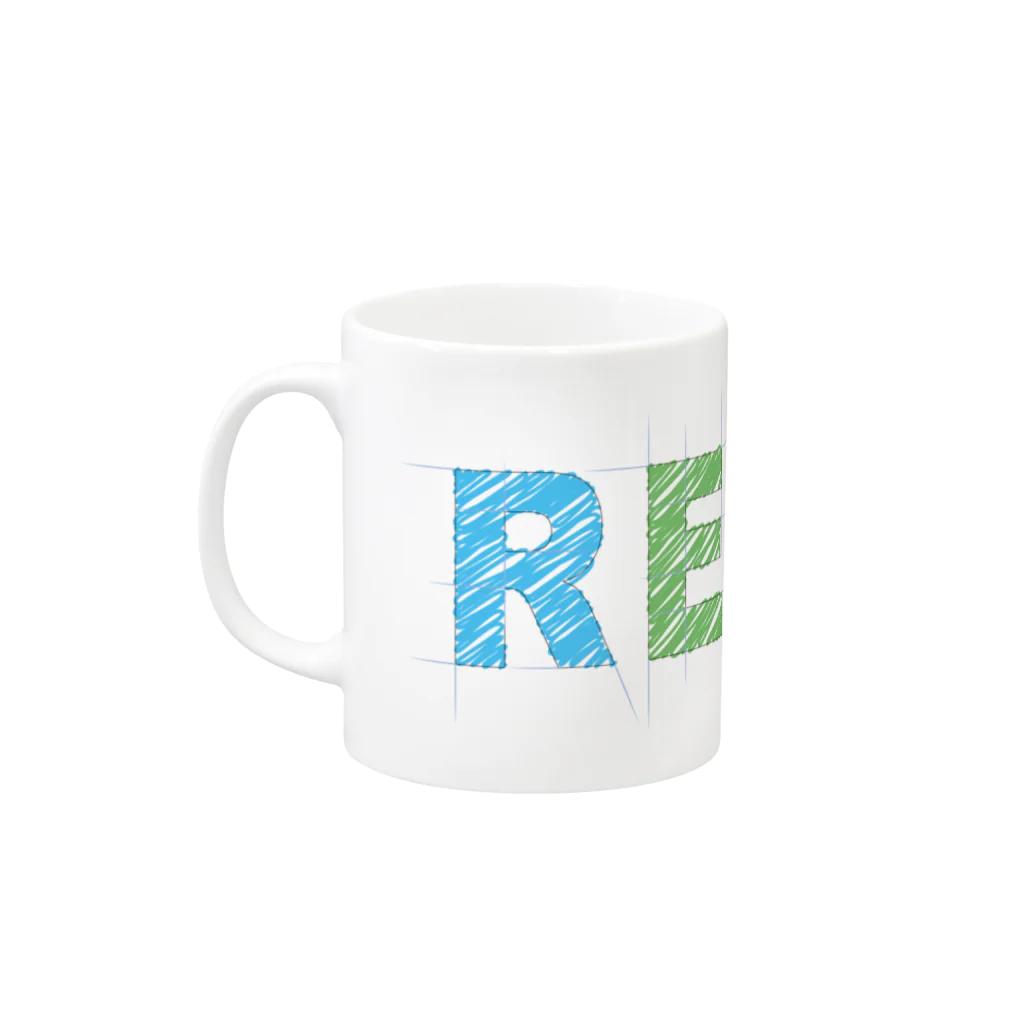 GALACTIC REBELのREBEL PASTEL 01 Mug :left side of the handle