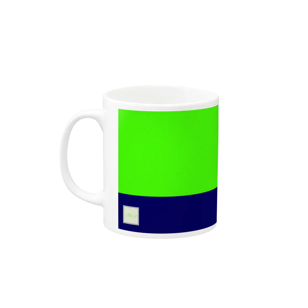 スーパーファンタジー絵描き　松野和貴の化けの皮マグーキリンー Mug :left side of the handle