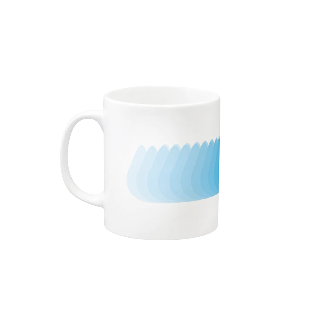 ねこすきのうごくよ Mug :left side of the handle