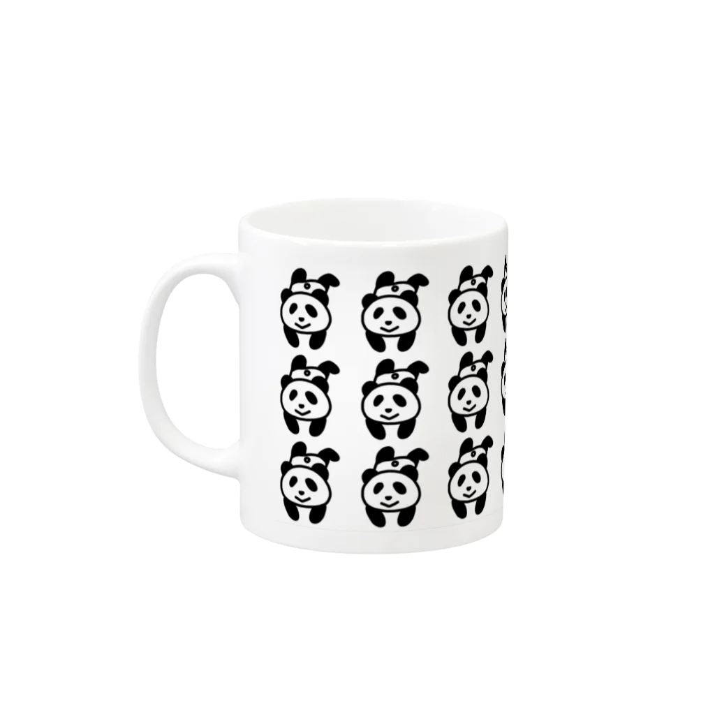 ★Panda Cafe★のさかだちパンダ Mug :left side of the handle