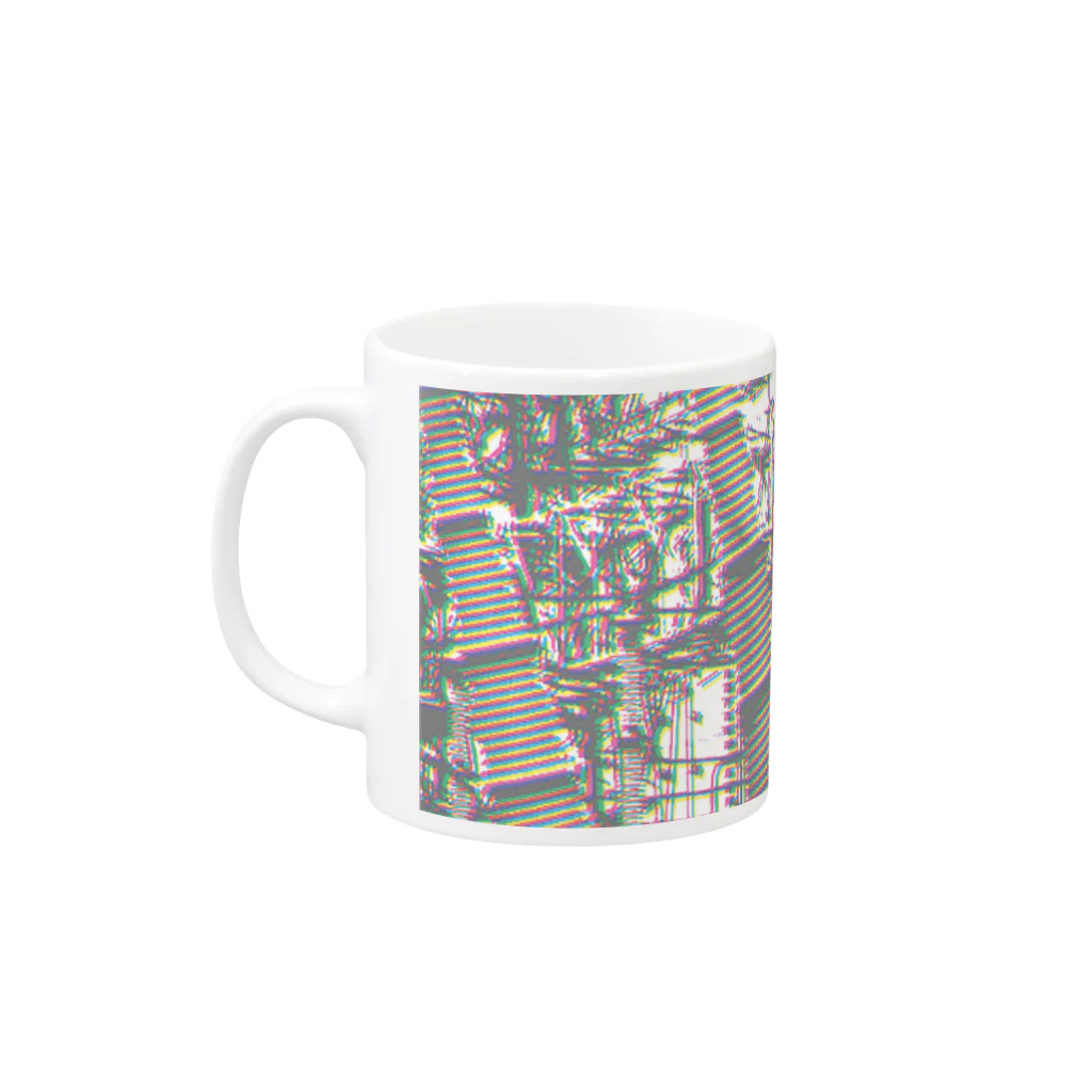 山中 透の変電所No.1  Mug :left side of the handle