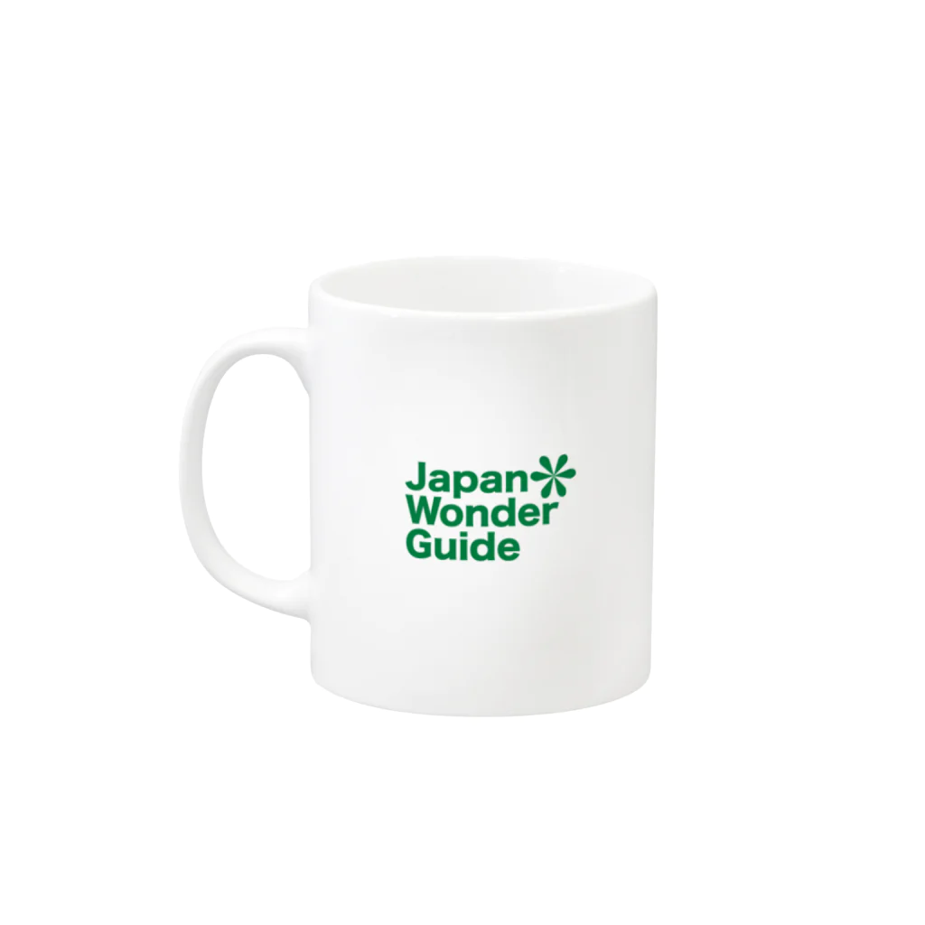 JapanWonderGuideのJapanWonderGuide マグカップの取っ手の左面