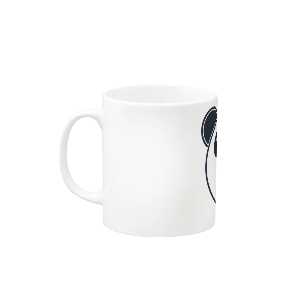 BIEN des PIENのBIEN des PIEN　ぴえんパンダ Mug :left side of the handle