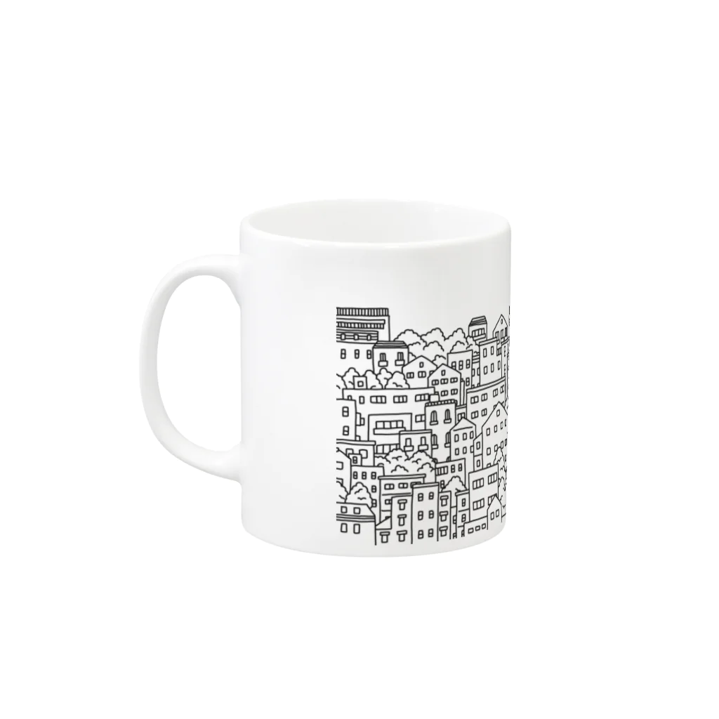 かつおのたたき堂のOMACHI Mug :left side of the handle