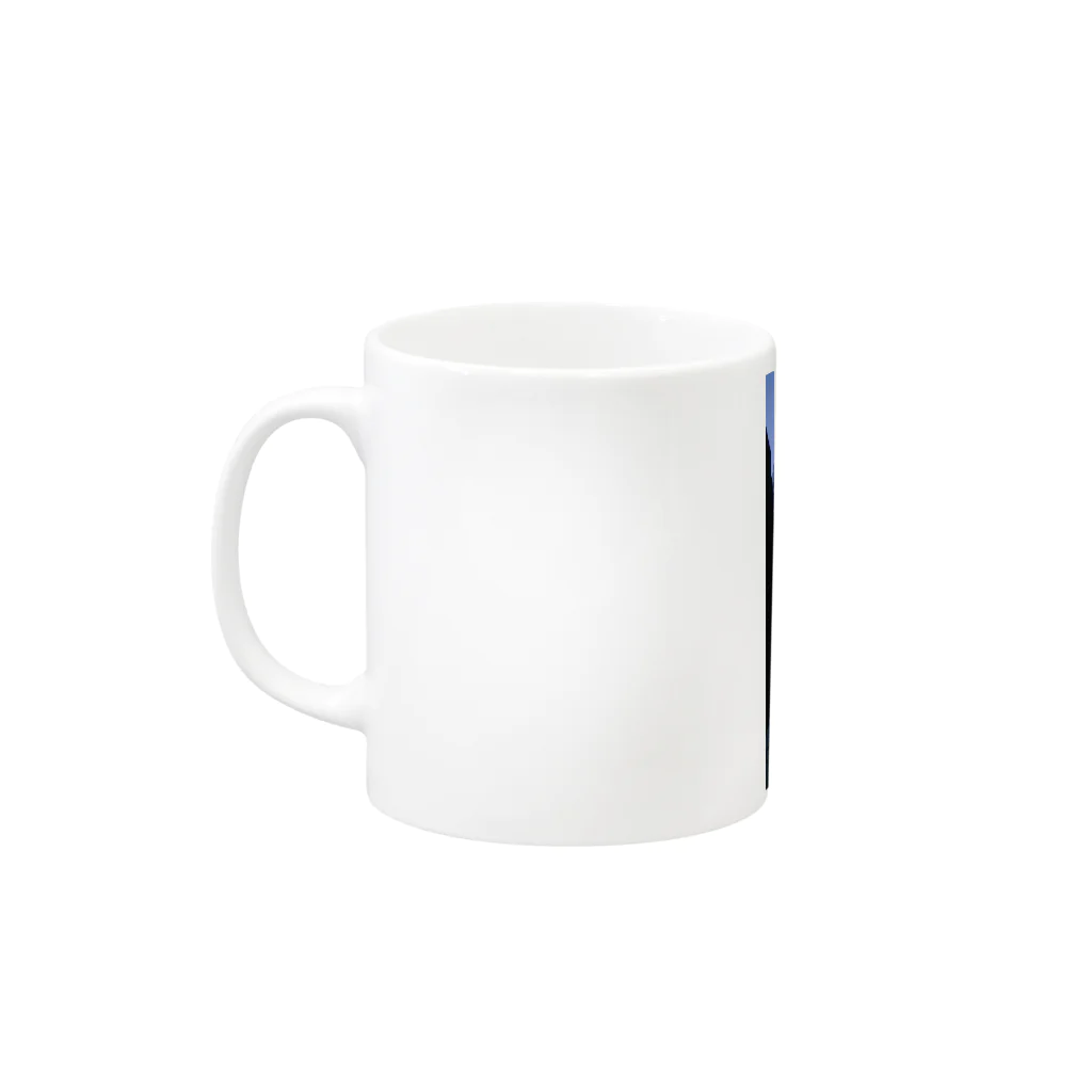 moonIbizaのASAYAKE Mug :left side of the handle