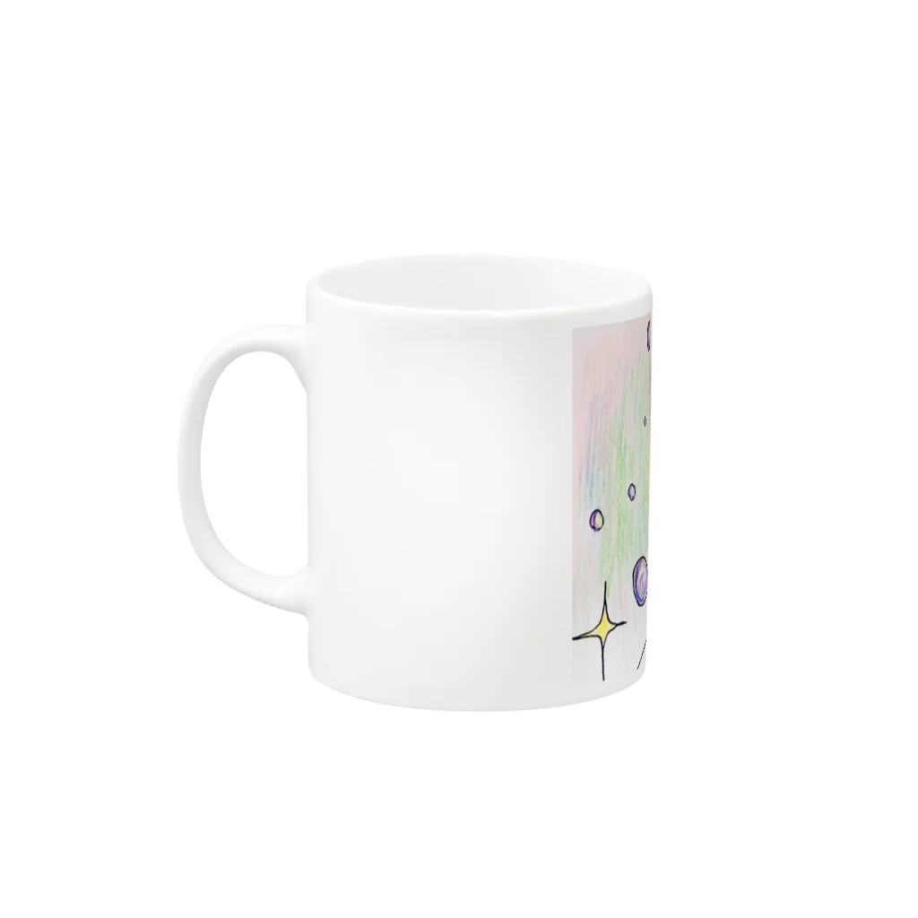 わたし屋さんのgirl Mug :left side of the handle