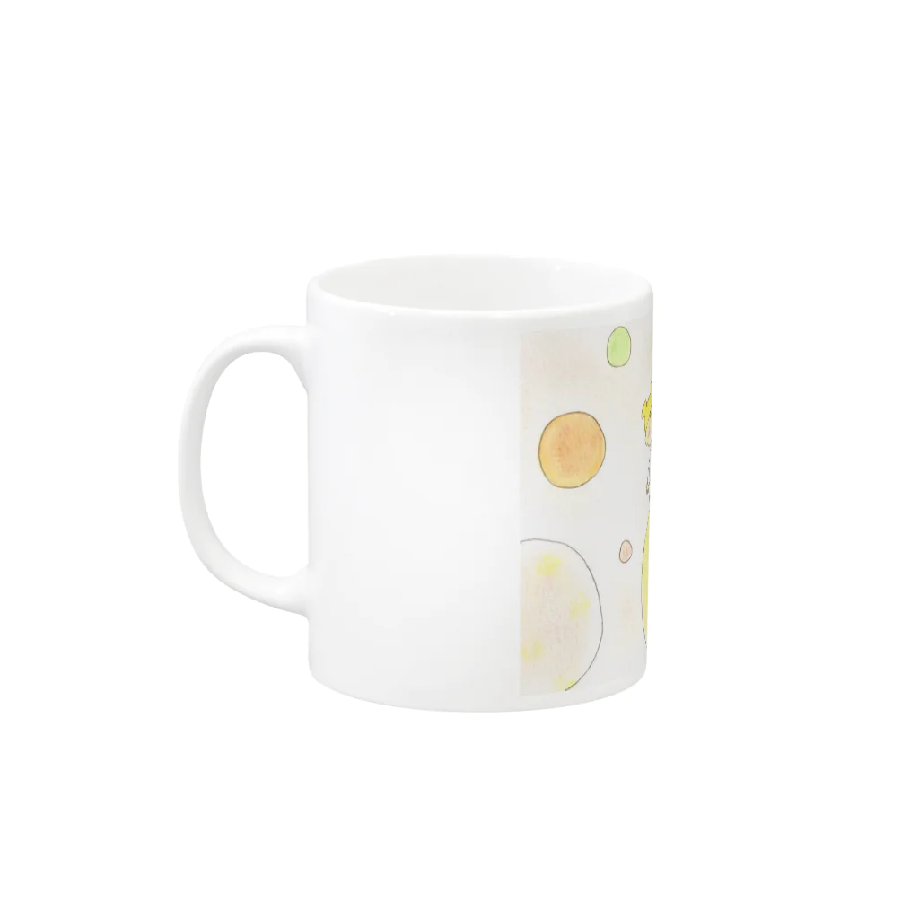 KanacoSproutのお店のぼくとおとうと Mug :left side of the handle