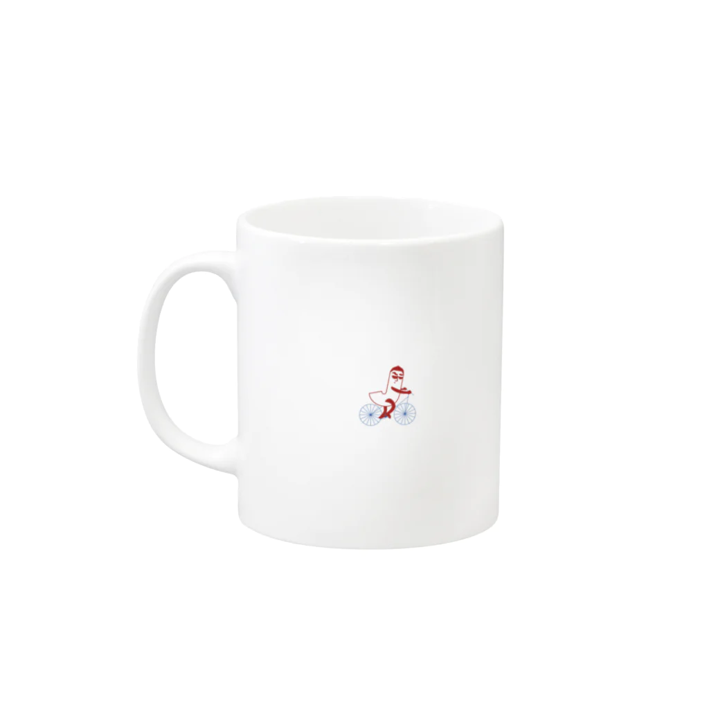 Otasuketai Online ShopのDon'tWorrys-BLUE Mug :left side of the handle