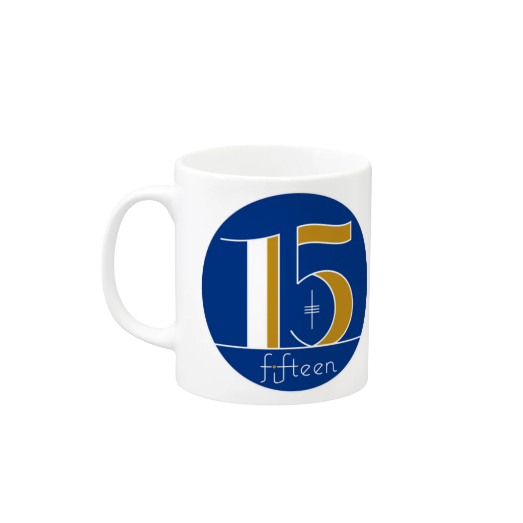 らぐのfifteen party Mug :left side of the handle