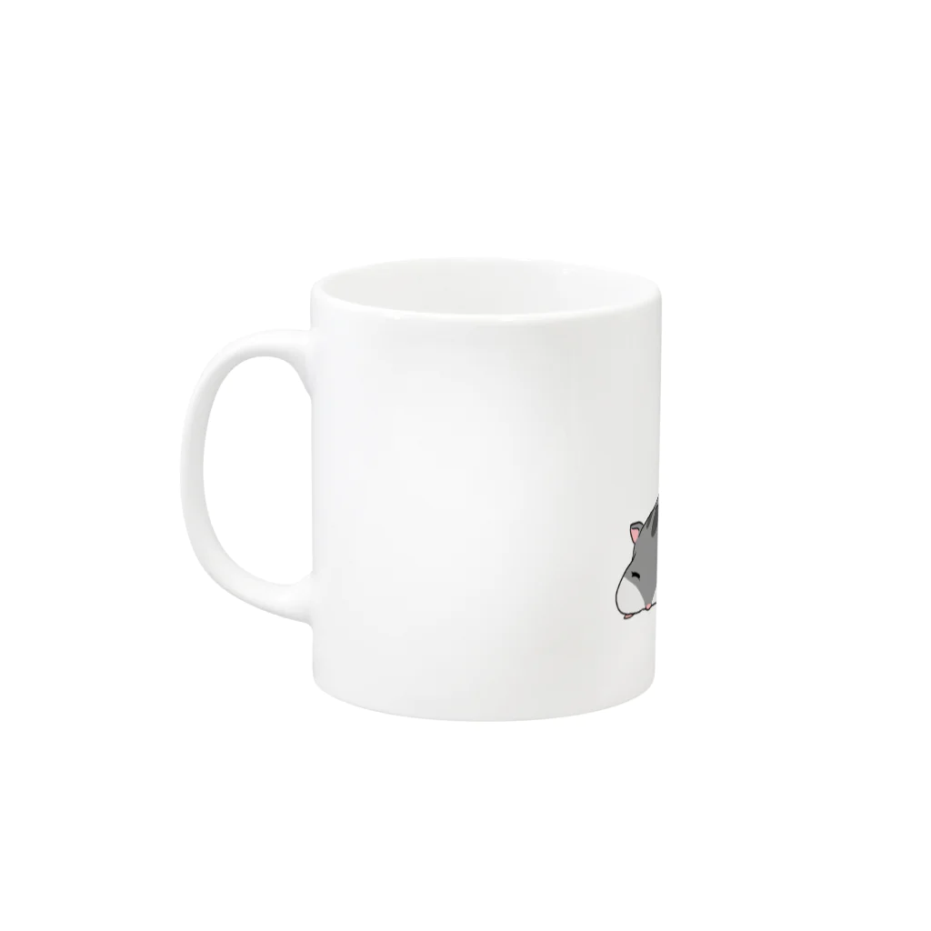 NK8901のハム助 Mug :left side of the handle