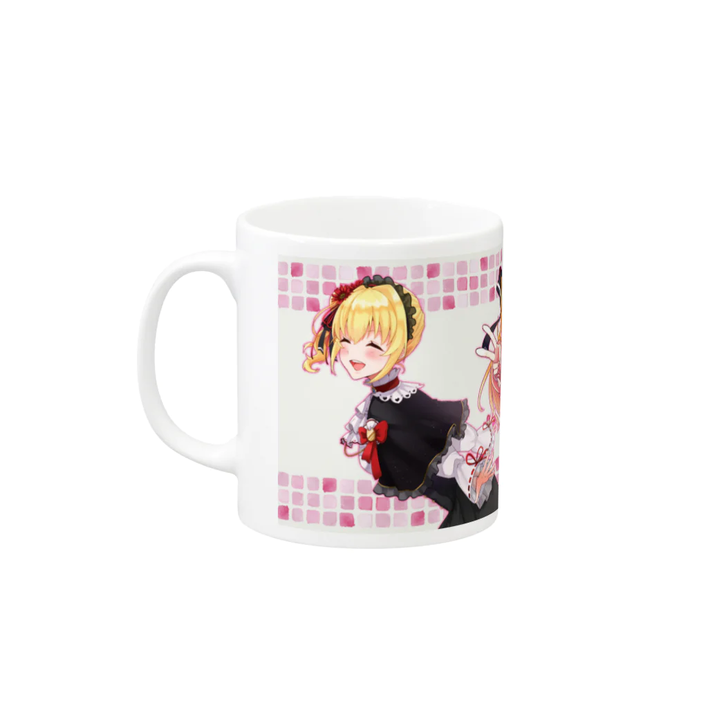 レティシア@個人Vのマグカップ Mug :left side of the handle