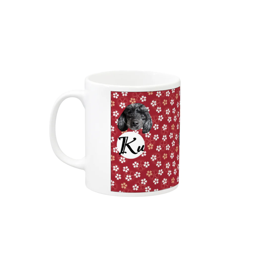 smilepocketのkurumi Mug :left side of the handle