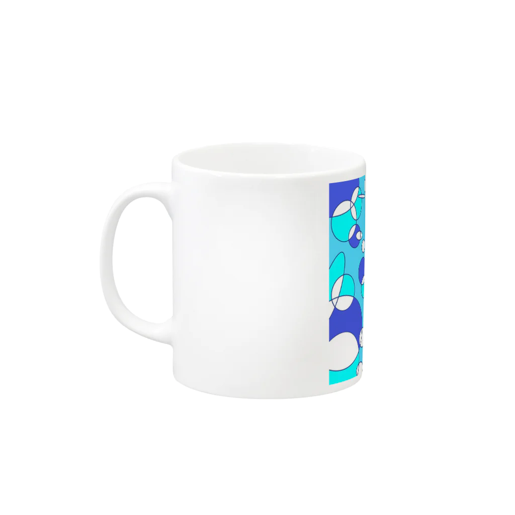 くもくもらんどのくもくもくん Mug :left side of the handle