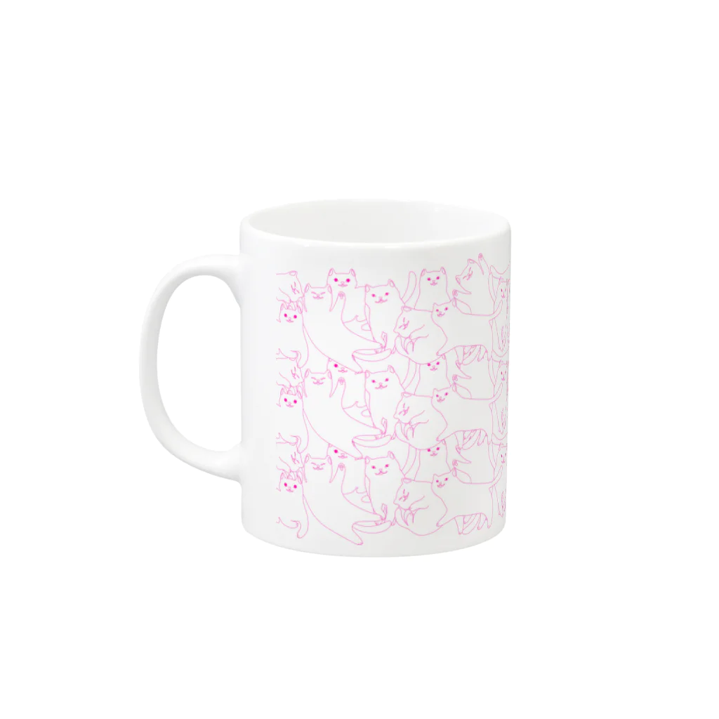 𝙈𝙊𝙈𝙊'𝙨 𝙎𝙝𝙤𝙥のしろちゃん Mug :left side of the handle