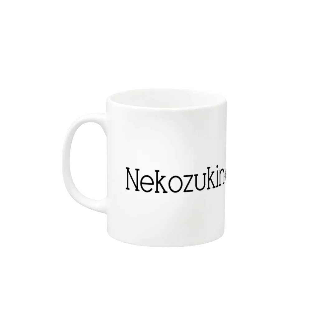 MIZUKICOCOのねこ頭巾ちゃんミニ Mug :left side of the handle