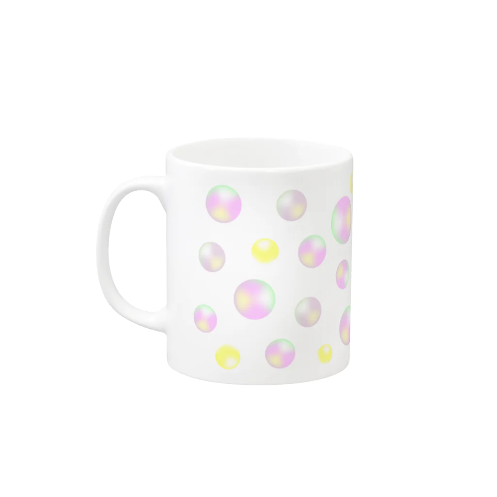 Happyアーティスト綺羅利☆キラリ☆ の天才～🌼🌼 Mug :left side of the handle